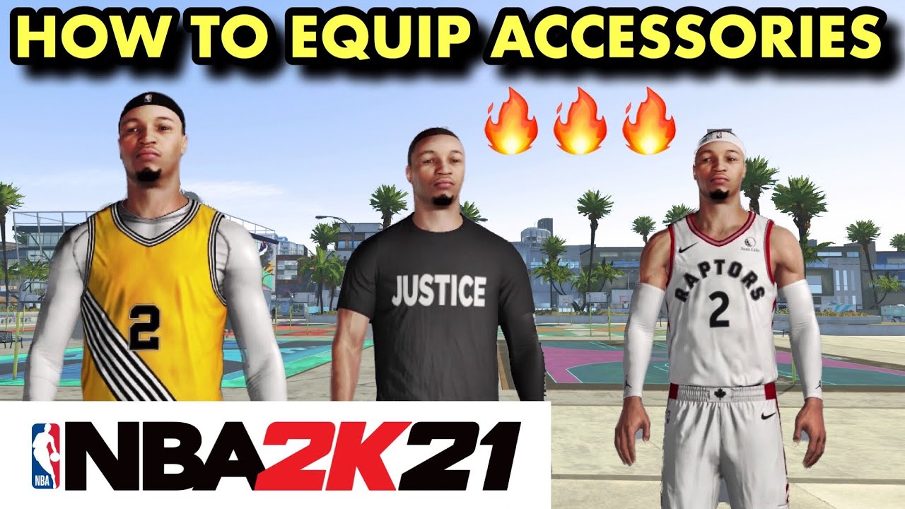 NBA 2K21 MyCareer How to Change Difficulty and Equip Accessories