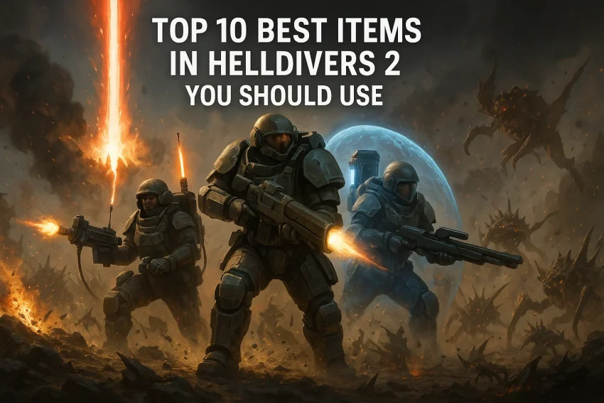 Top 10 Best Items in Helldivers 2 You Should Use